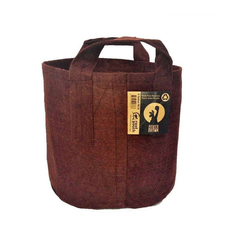 Sac de protection contre le gel L Ø 40 x 35 cm marron pour plantes en pots