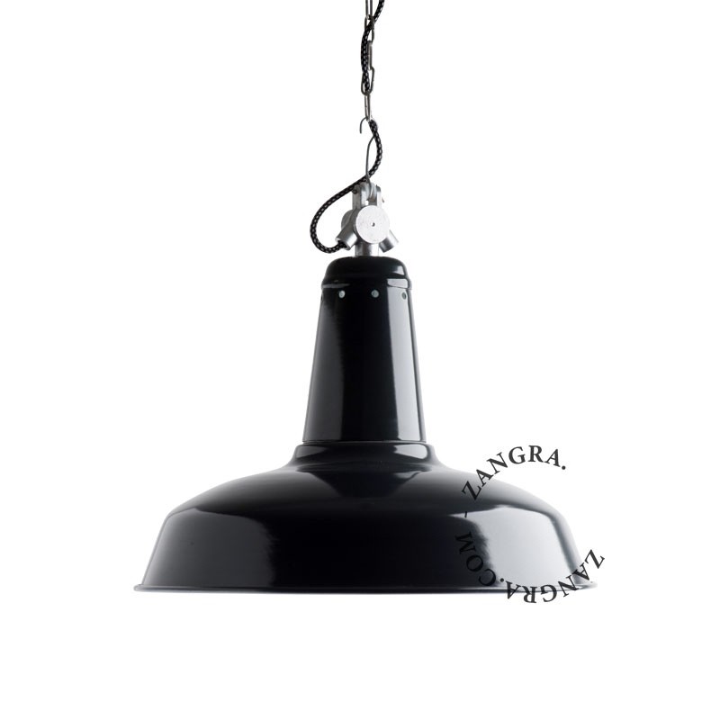 Suspension Lampe d'atelier en tôle émaillée - Suspensions