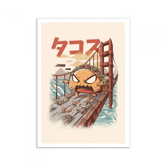 Poster Japon Takaiju 30x40cm - Affiches pop art Affiches et posters