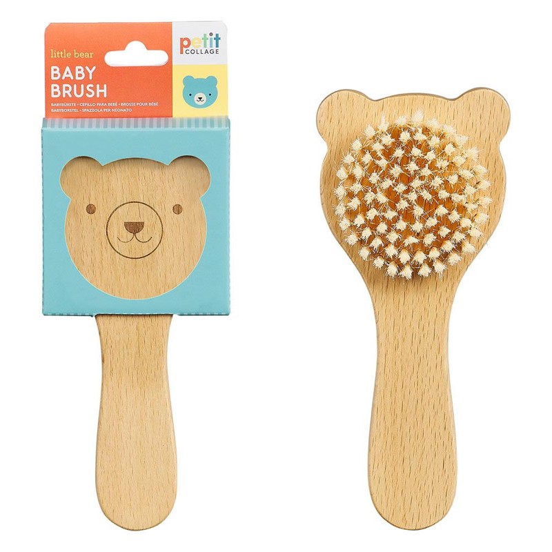 Brosse bébé Bois - Soins bébé - Brosse à cheveux