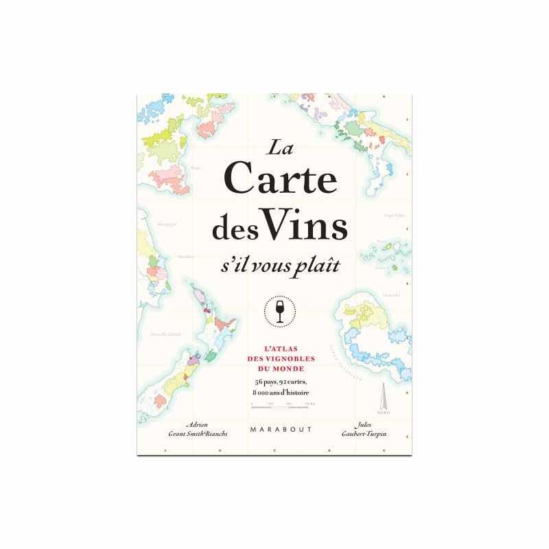 Livre La carte de vins s'il vous plait - Livres Loisirs et jeux