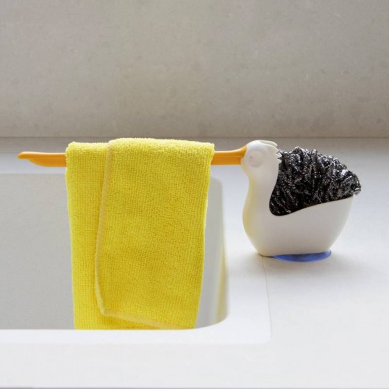 Peleg Design Pelicup : Porte-sachet de thé – Support amusant en forme de  pélican pour tasse avec repose-sachet de thé, support en silicone pour