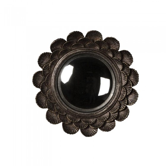 Miroir convexe double bord Chehoma - Luminaires et miroirs Déco
