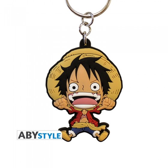 One piece porte-clés pvc Luffy - Portes clés et accessoires