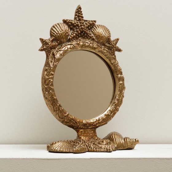 Miroir de courtoisie en métal - La Maison Pernoise