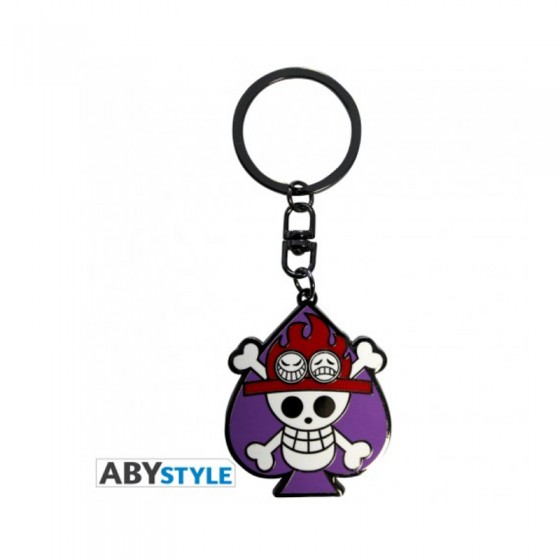 Porte clés One Piece Skull Luffy