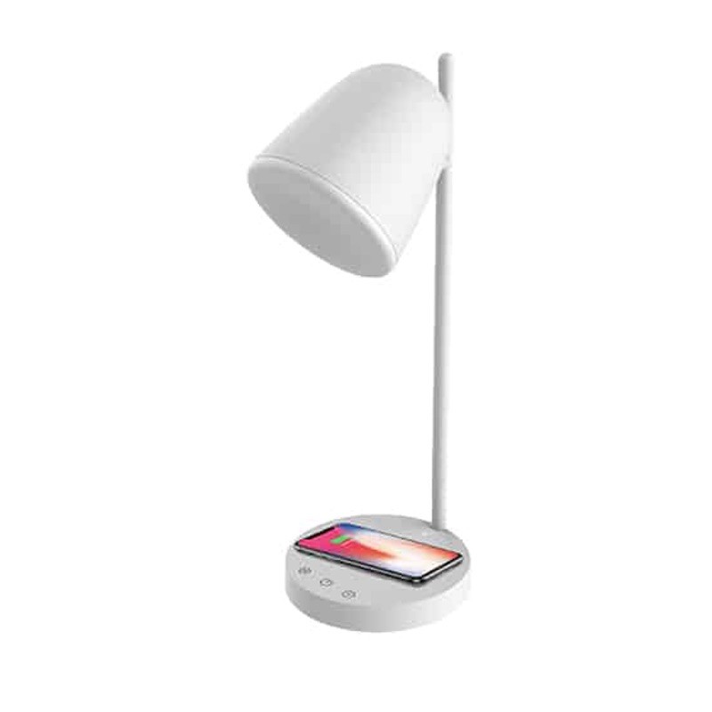 Lampe de bureau DEL à recharge rapide sans fil