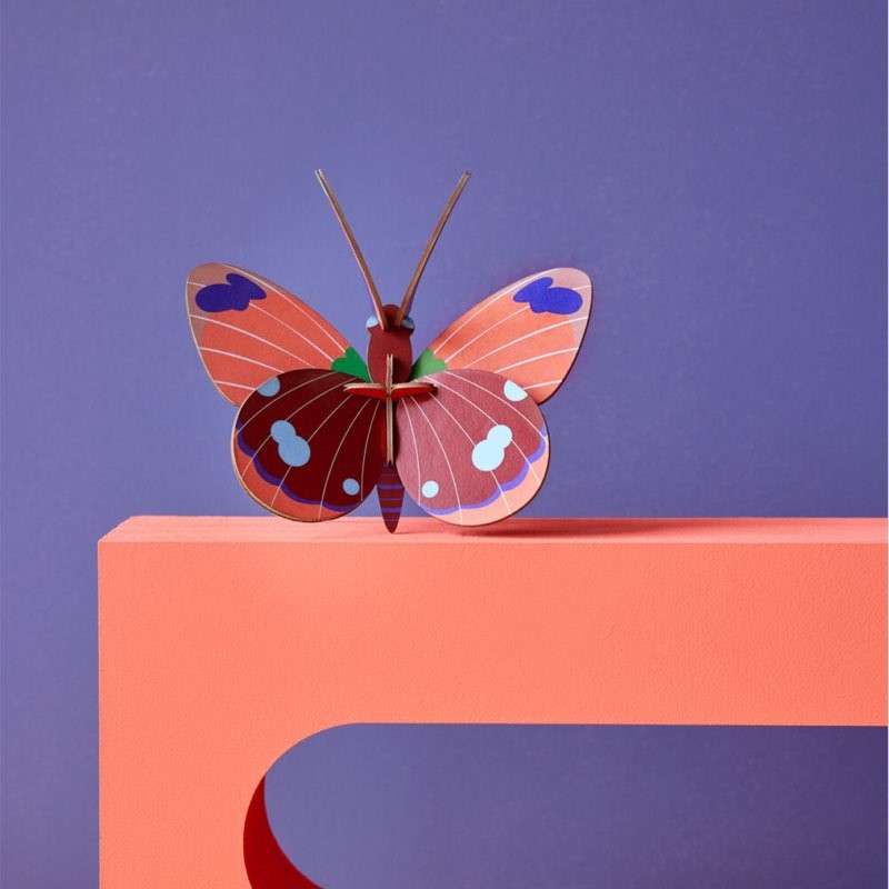 Décoration murale 3D STUDIO ROOF- Animaux et Insectes en Carton à