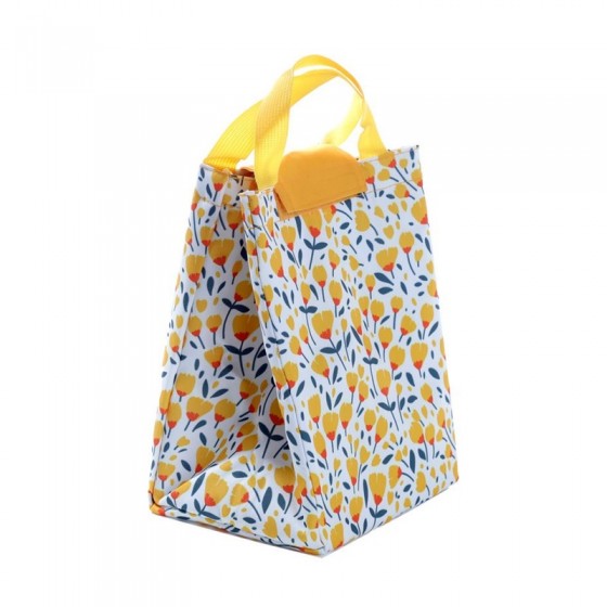 Sac Repas Isotherme Fleurs