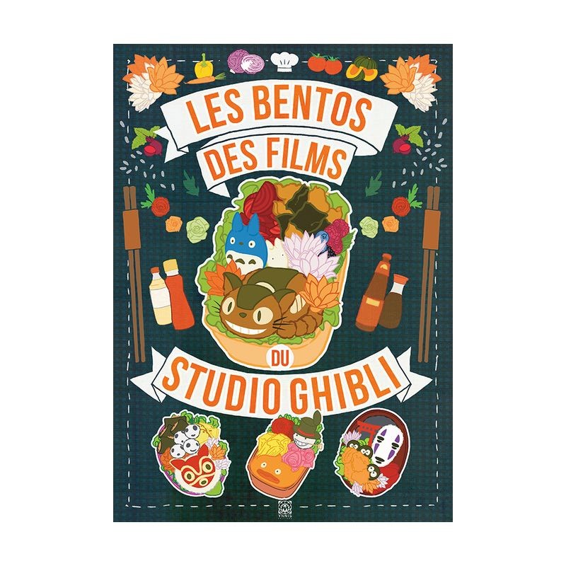 LES BENTOS DES FILMS DU STUDIO GHIBLI - Livres de cuisine