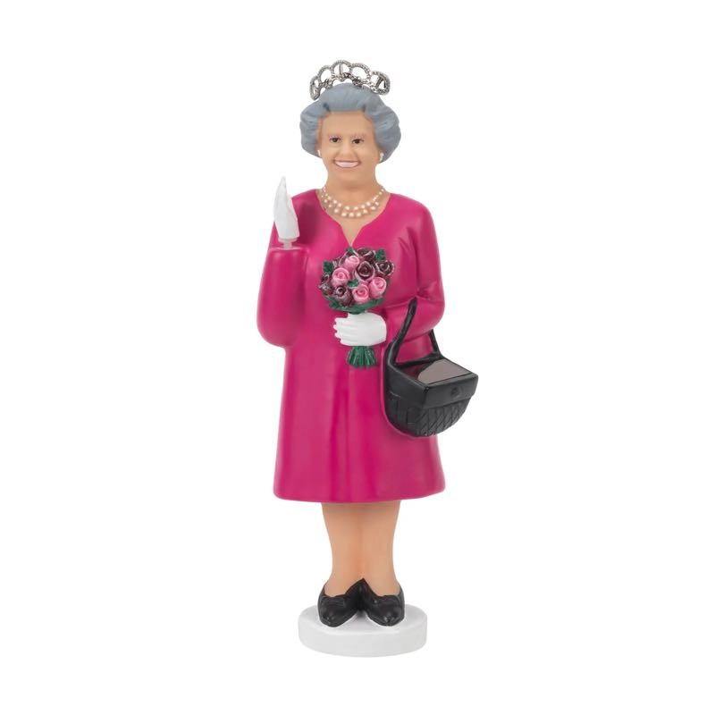 Figurine solaire Queen Elisabeth Jubilé Sculptures, figurines et