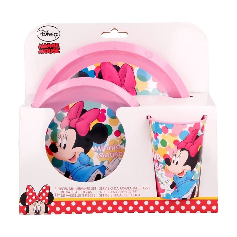 Ensemble Vaisselle Pour Enfant 5 Pièces - Rose