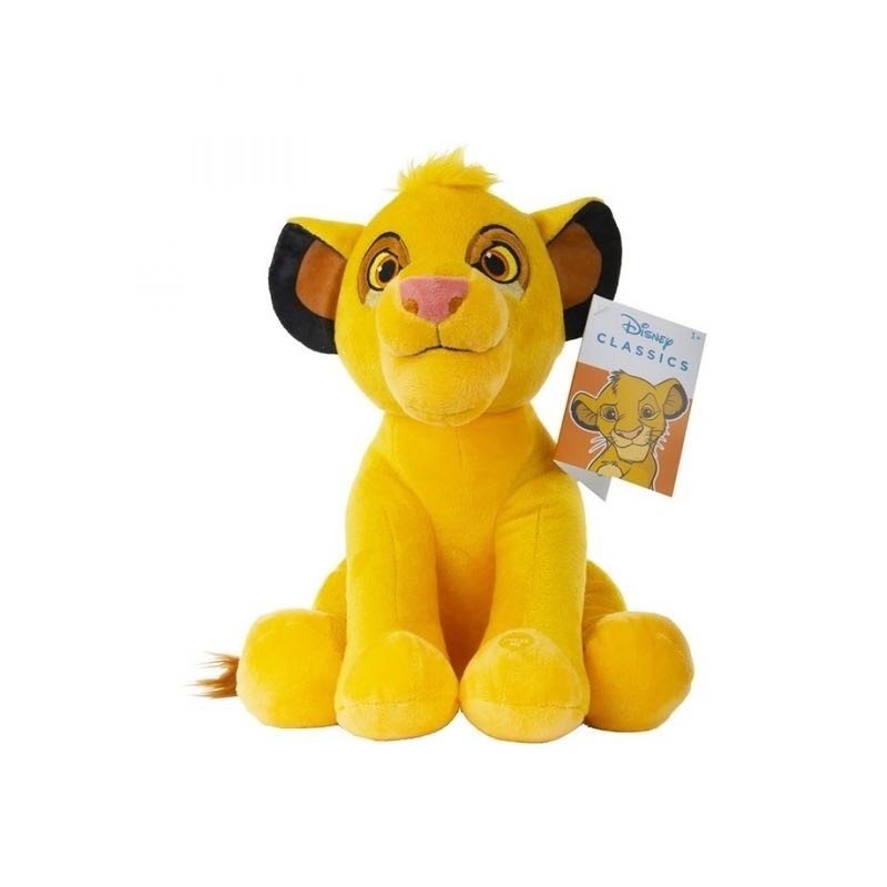 Disney Le roi lion Peluche Simba veilleuse arc en ciel 28 cm