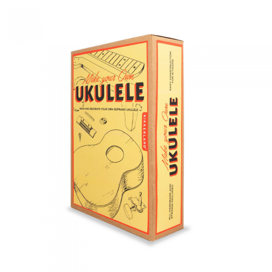 Kit Ukulele à monter soi-même Kikkerland - cadeau original pour un